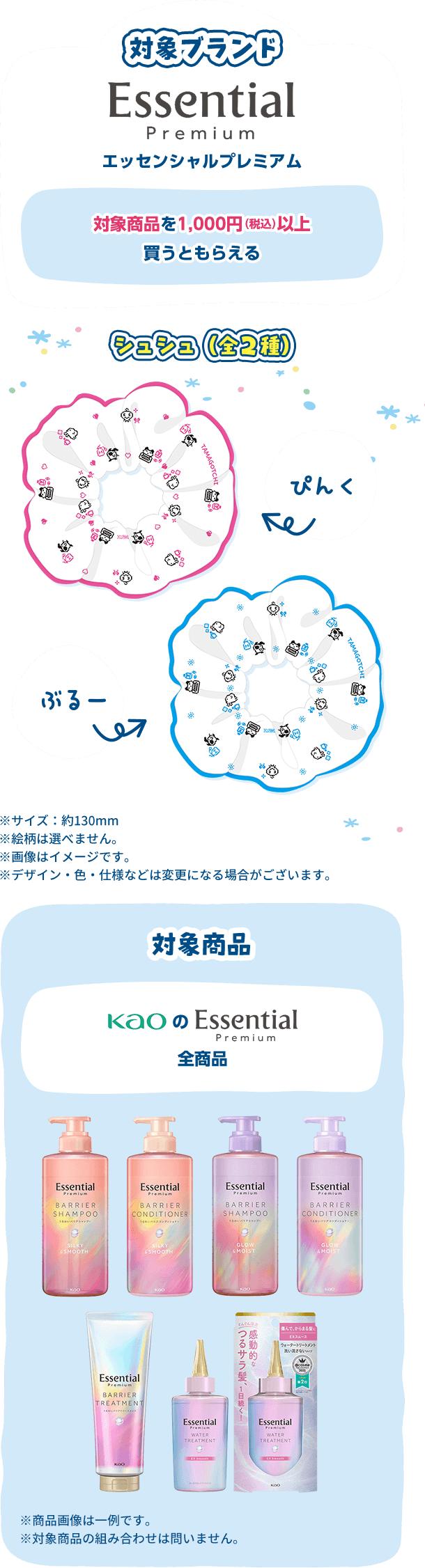 対象ブランド エッセンシャルプレミアム