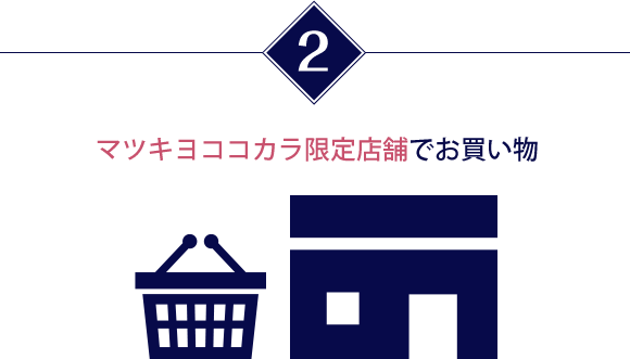 マツキヨココカラ限定店舗でお買い物
