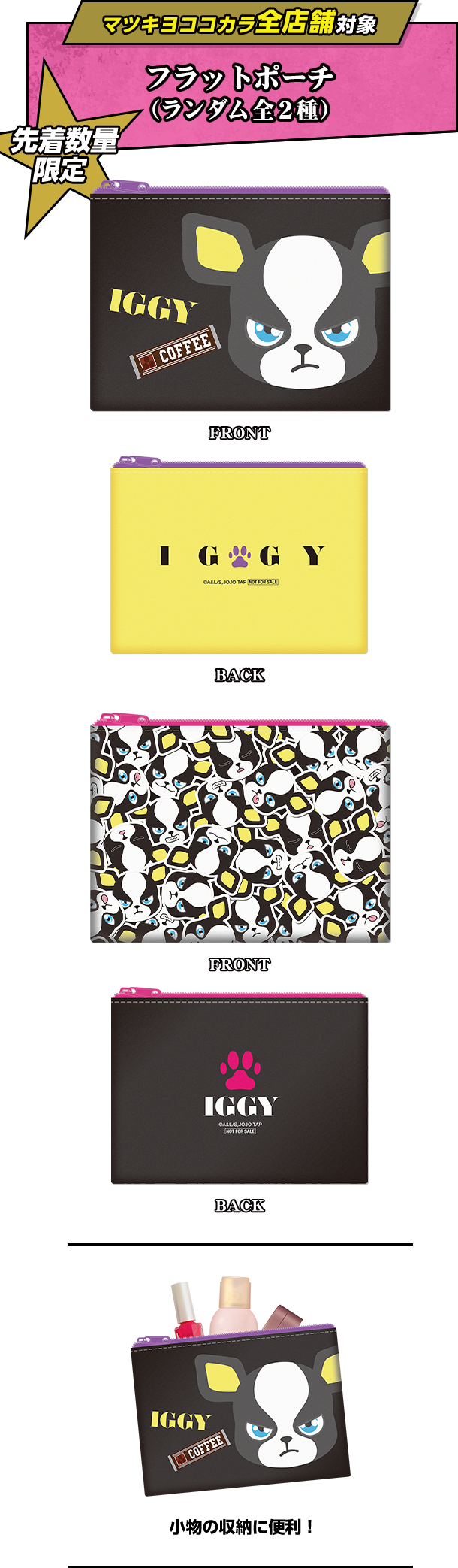 マツキヨココカラ全店舗対象 フラットポート（ランダム全2種）