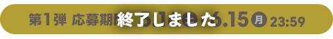 終了しました